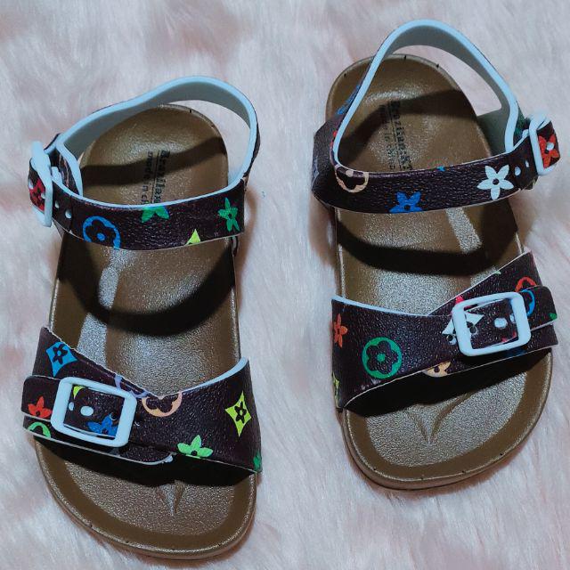 Birkenstock Inspired Sandals for kids ( LV)