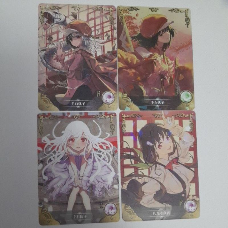 Goddess Story TCG Anime Cards - SR R Monogatari Series | Shopee Philippines