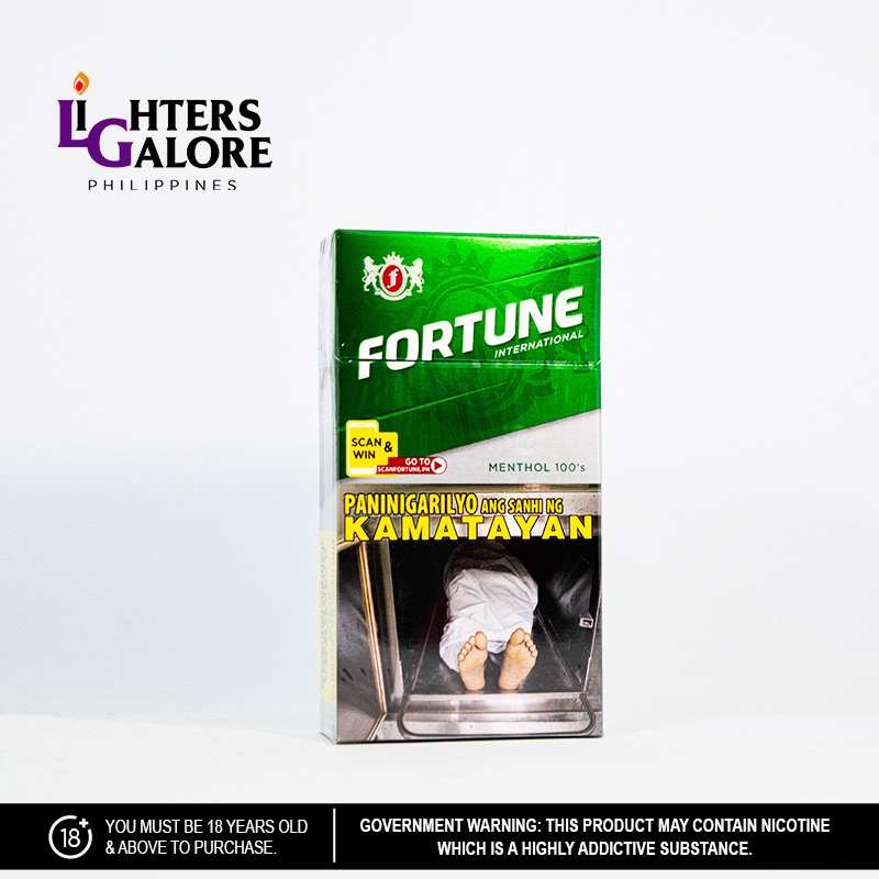 Lighters Galore Fortune Extra Menthol Hard (Pack) Shopee Philippines