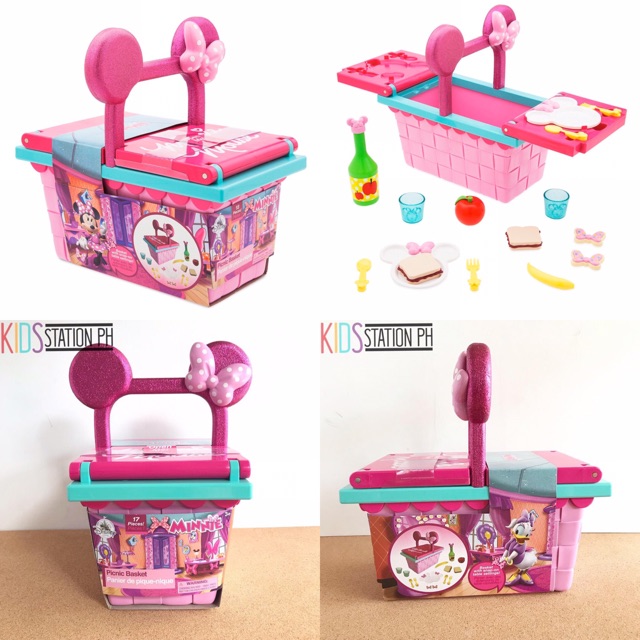 Minnie mouse picnic clearance basket playset