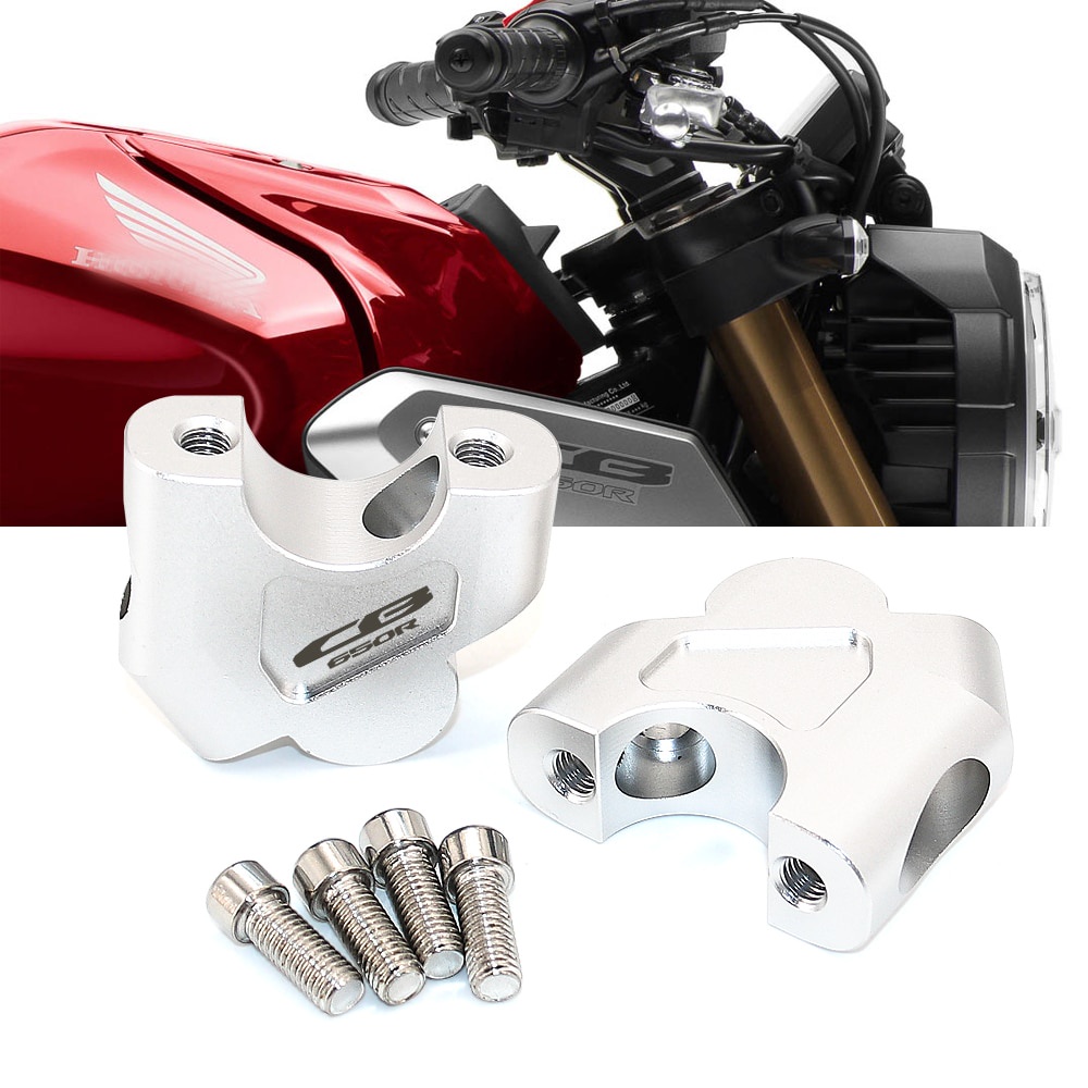 Motorcycle Handlebar Riser Up Backs Moves Bracket Kit Handle Bar Riser ...