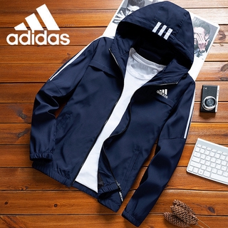 Adidas hoodie windbreaker sale