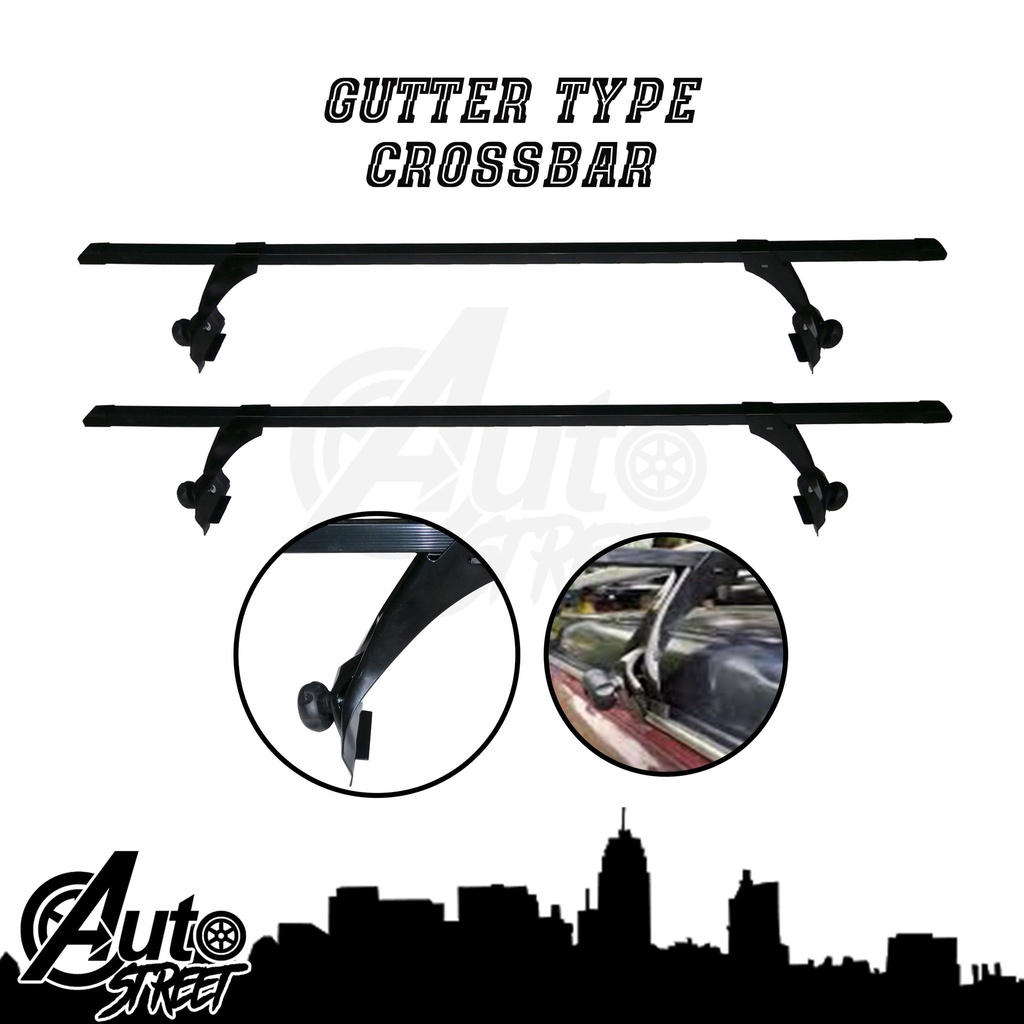Gutter type crossbar hotsell