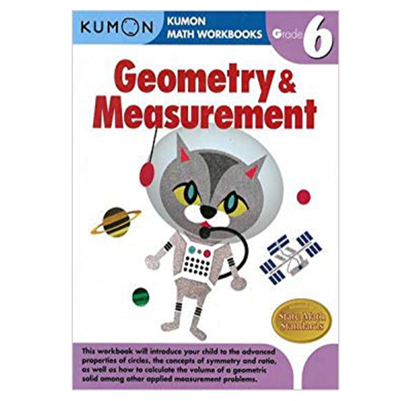 Kumon Math Workbooks: Geometry and Measurement (Grade 6) | Shopee