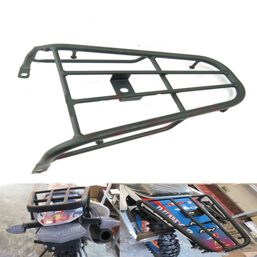 Motorcycle Refit Rear Luggage Rack Cargo Frame Carrier Shelf Kit Scooter Bikes E - Foto 12