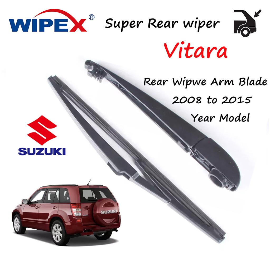(Original) Suzuki Grand Vitara Rear Wiper Arm/Blade for 2008 to 2015