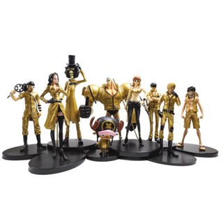 LWH-MOU Anime DXF One Piece Film Gold 9 Style Characters with White Cloth  Luffy Figure Collection Toys brook-Zoro-A : : Toys & Games