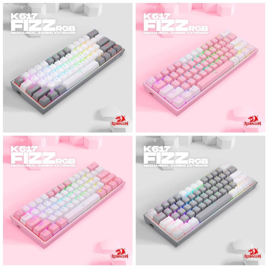 Drawing Tabletsↂ REDRAGON FIZZ RGB WIRED 60 MECHANICAL GAMING KEYBOARD Shopee Philippines