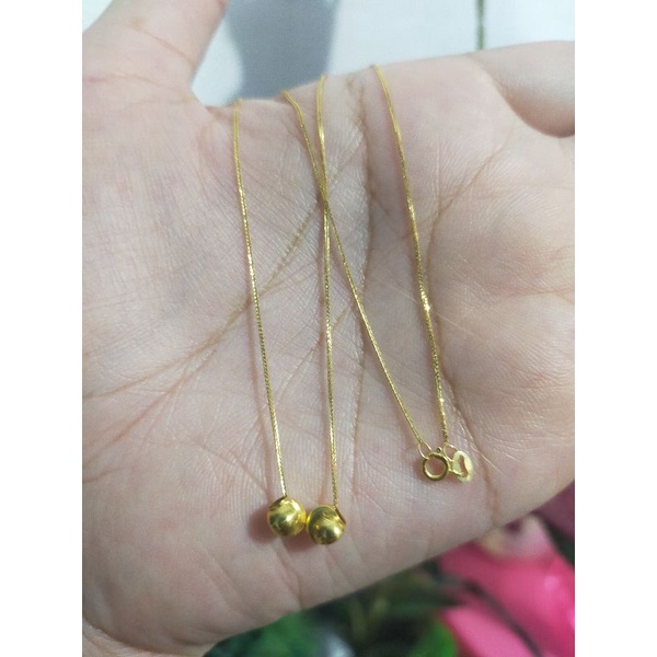 COD 18K TWO CATS EYE IN FOXTAIL Shopee Philippines