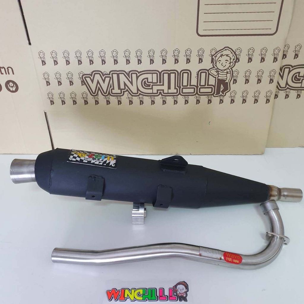 Zern Exhaust Pipe, Diffusion Pipe, WAVE110i, Dissection Pipe, Wave 110i