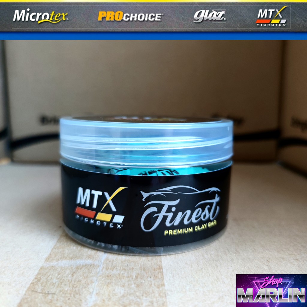 Microtex Detailing Finest Clay Bar Premium Green 100g | Shopee Philippines