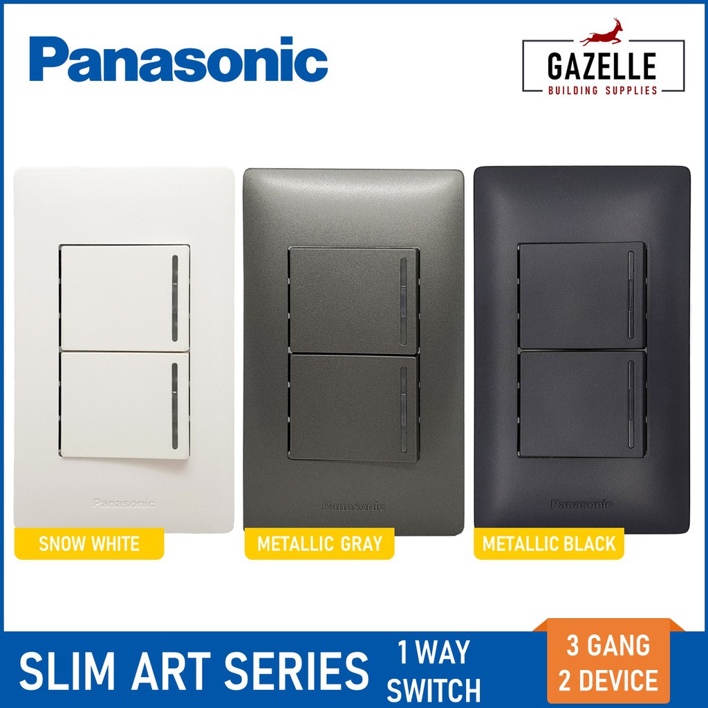 Panasonic Slim Art 1 Way Switches Shopee Philippines