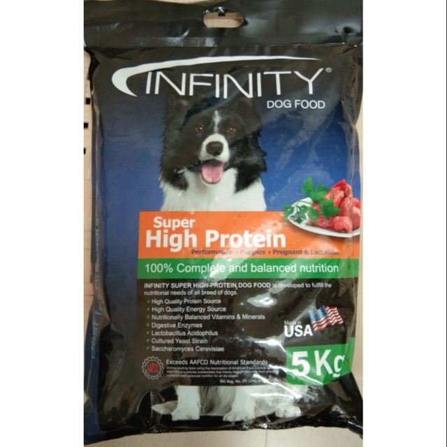 Infinity shop dog food