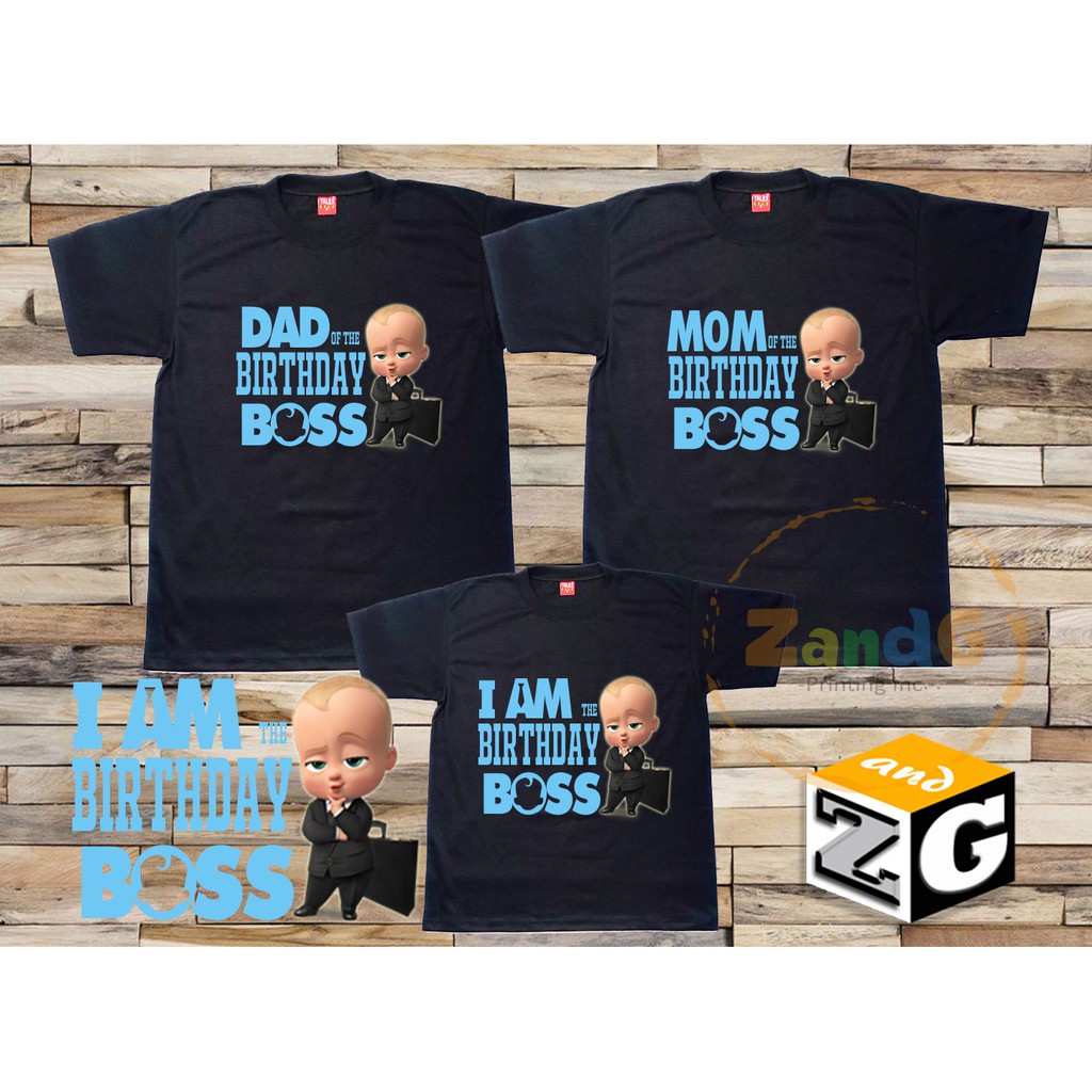 Matching Shirts Boss Baby Family Birthday Shirts African Boss Baby