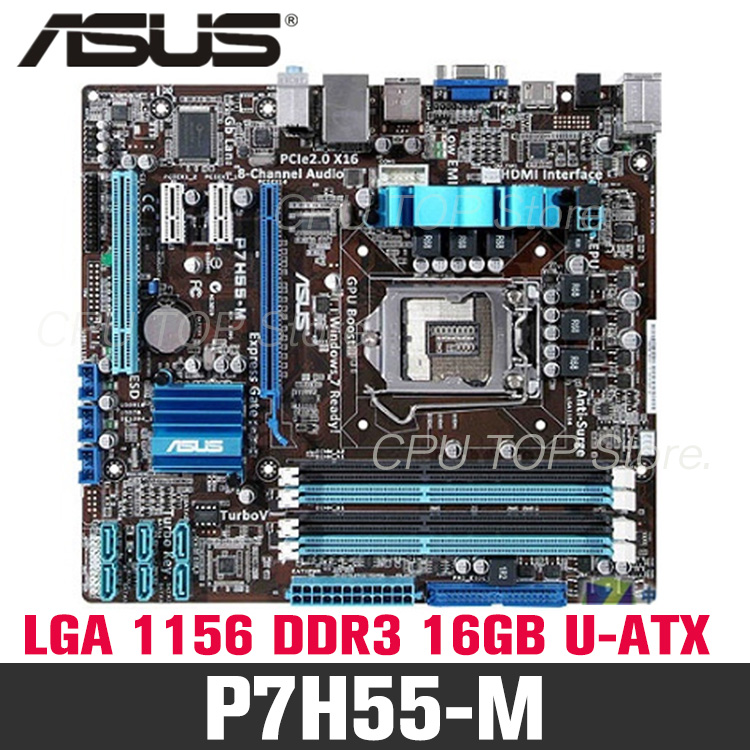 ⚡️For ASUS P7H55 P7H55M P7H55M PLUS P7H55M LX Motherboard DDR3 LGA