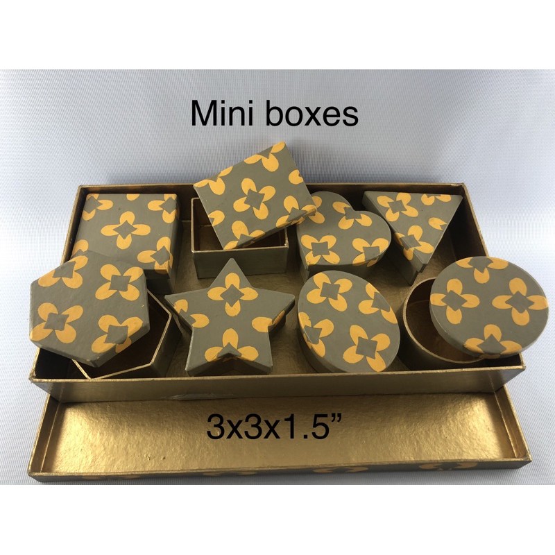 Mini Boxes (anyshapes) | Shopee Philippines