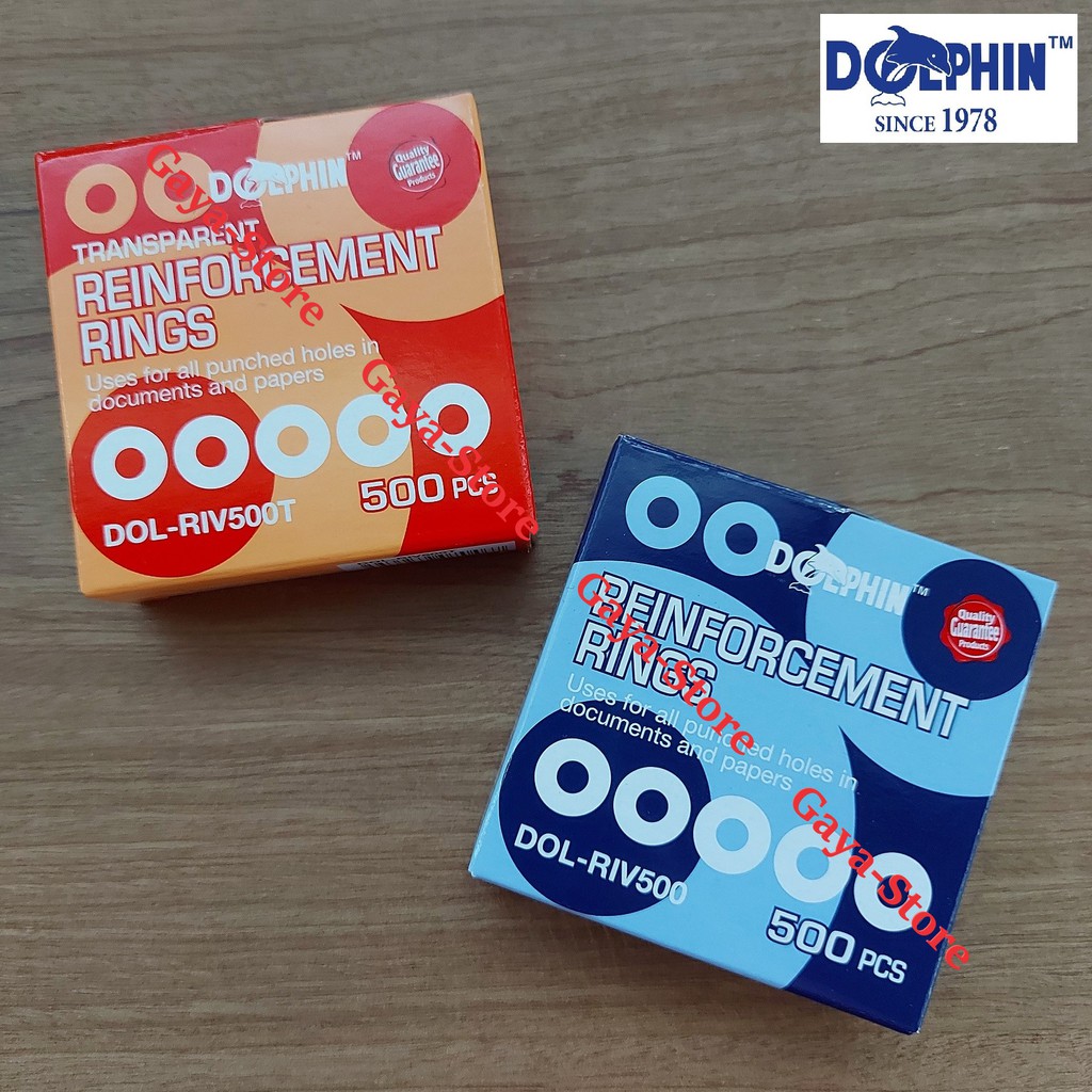 Dolphin Reinforcement Ring 500's - White / Transparent | Shopee Philippines