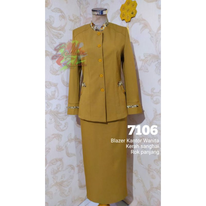 Young Khaki Teacher Blazer / Pns Blazer / Pemda Blazer / Pns Uniform ...