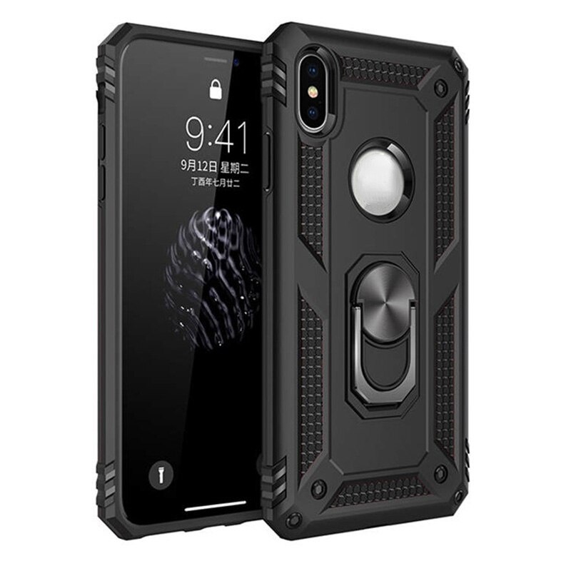 Shockproof Armor Case for iPhone 5S SE 6 6S 7 8 Plus X XS XR MAX ...