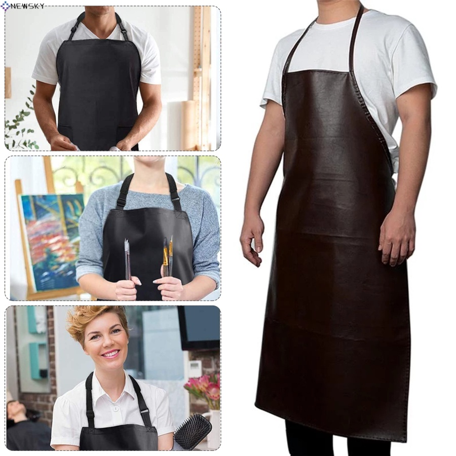 thumbnail image 2 of Waterproof TPU Apron - Lightweight, H-Shape Adjustable Straps, For Kitchen, Lab, Dog Grooming 2 of 14