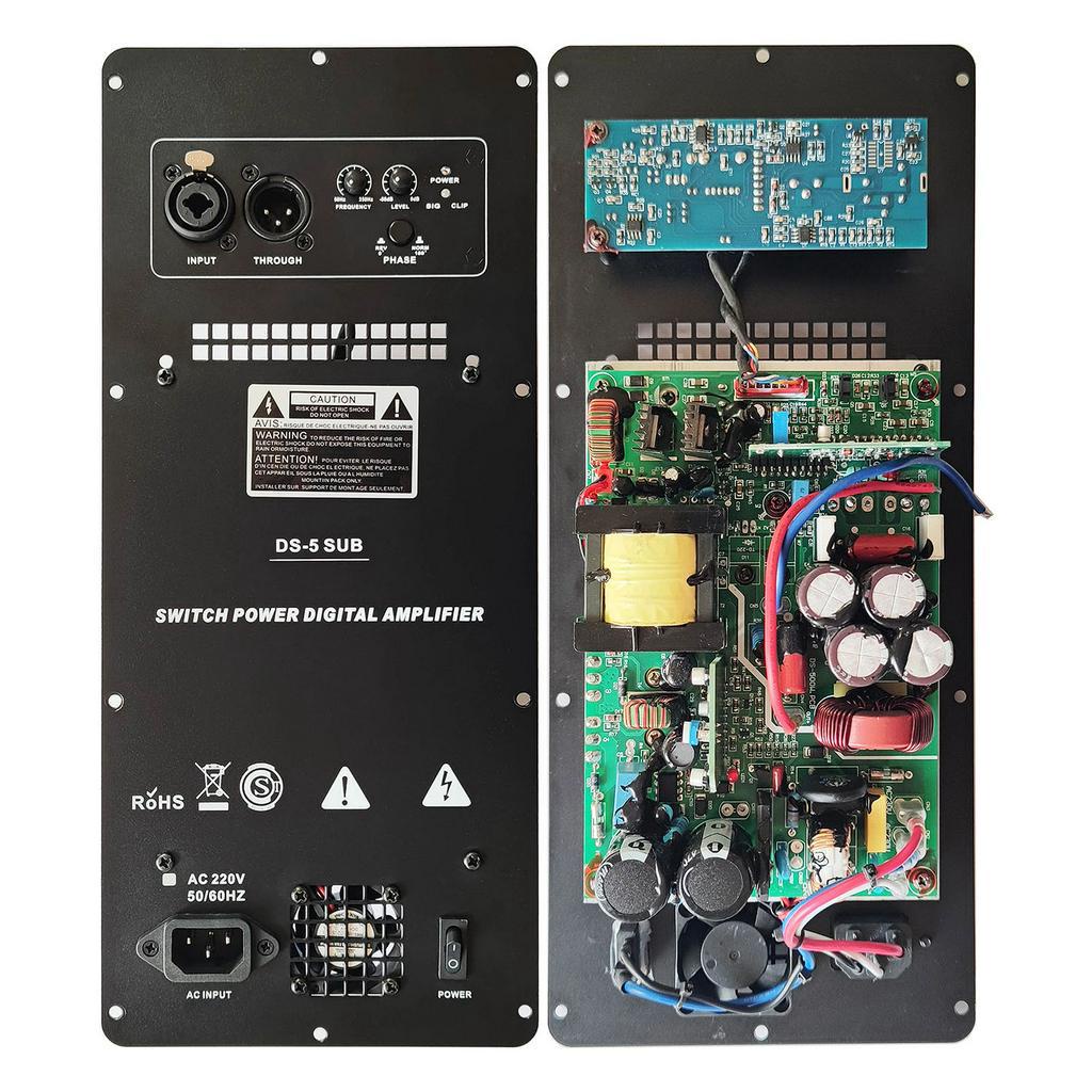 220V Class D 500W Digital Heavy Power Amplifier Hifi Audio Module ...