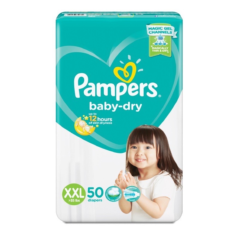 Pampers baby hot sale dry xxl