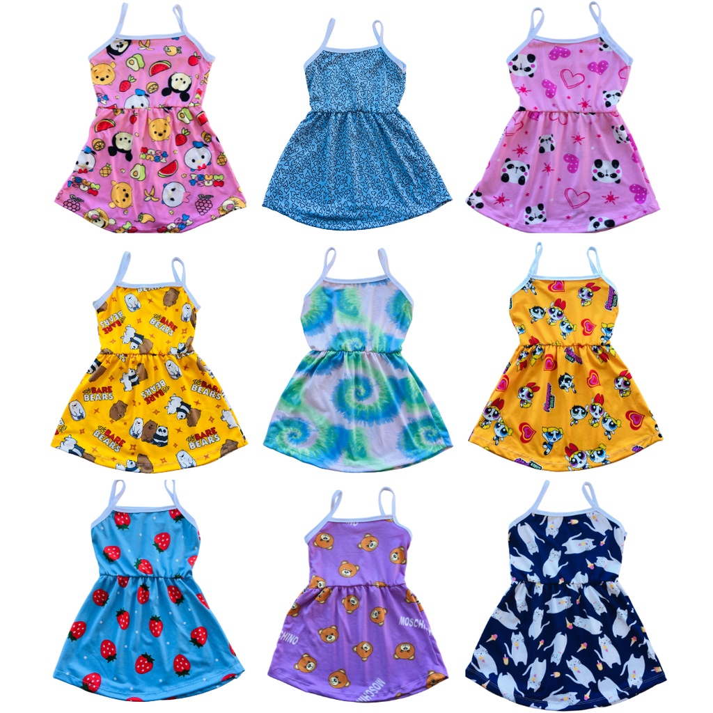 Baby Girl Dress (Best Fit for 0 to 4 y/o) | Shopee Philippines
