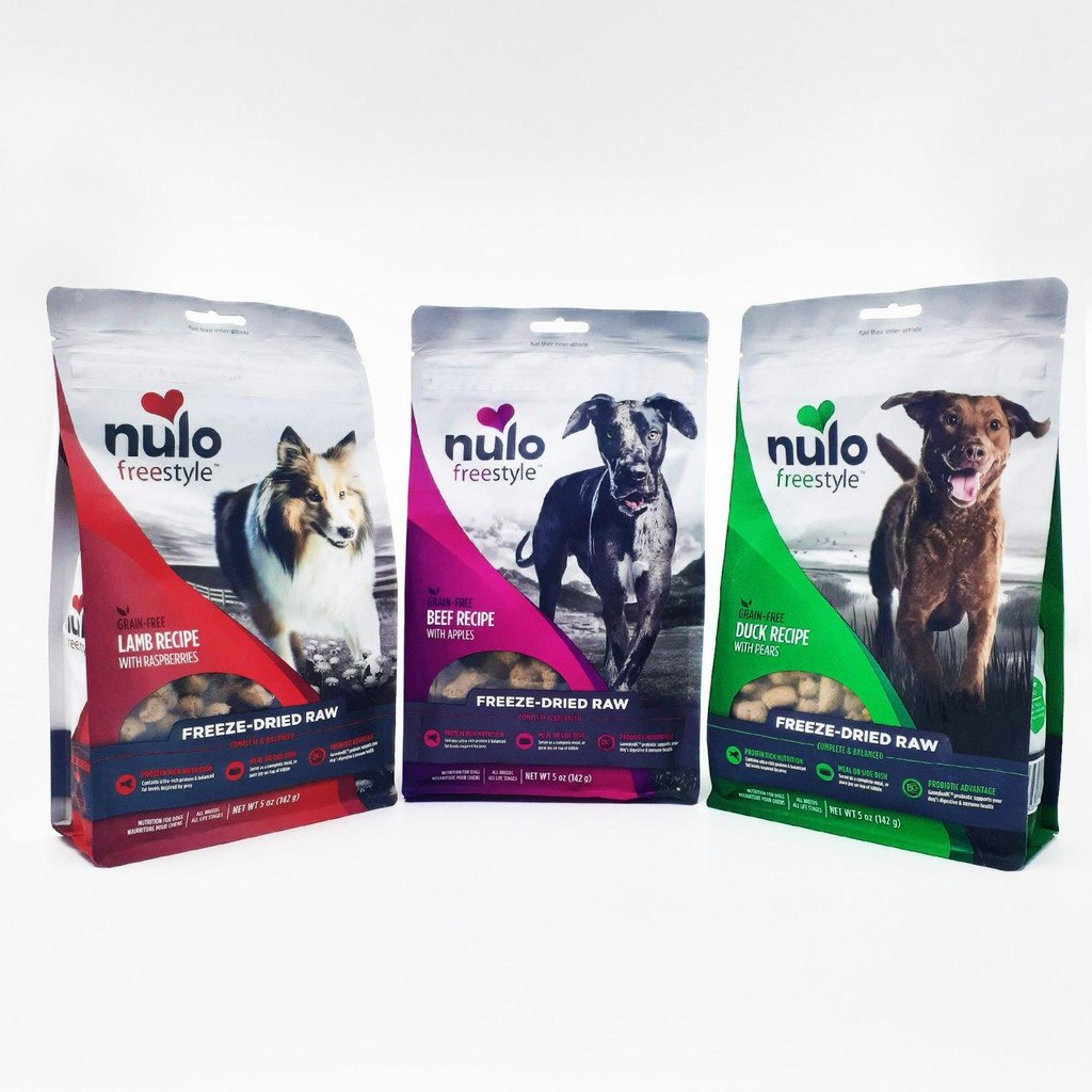 Nulo freeze hotsell dried dog food