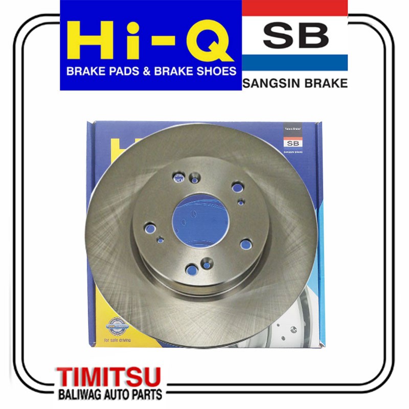 ROTOR DISC REAR HONDA CIVIC FD 2006-2012 PART NO. SD4123 HI-Q | Shopee ...
