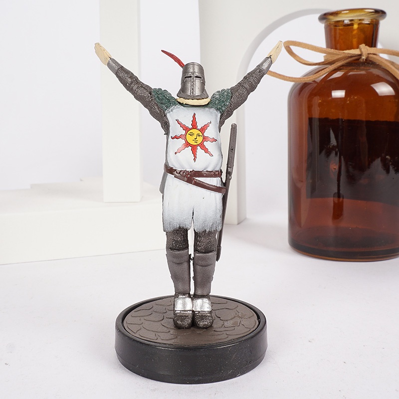 Figurine Dark Souls : Solaire D'Astora & Chevalier Noir En PVC, édition Collector
