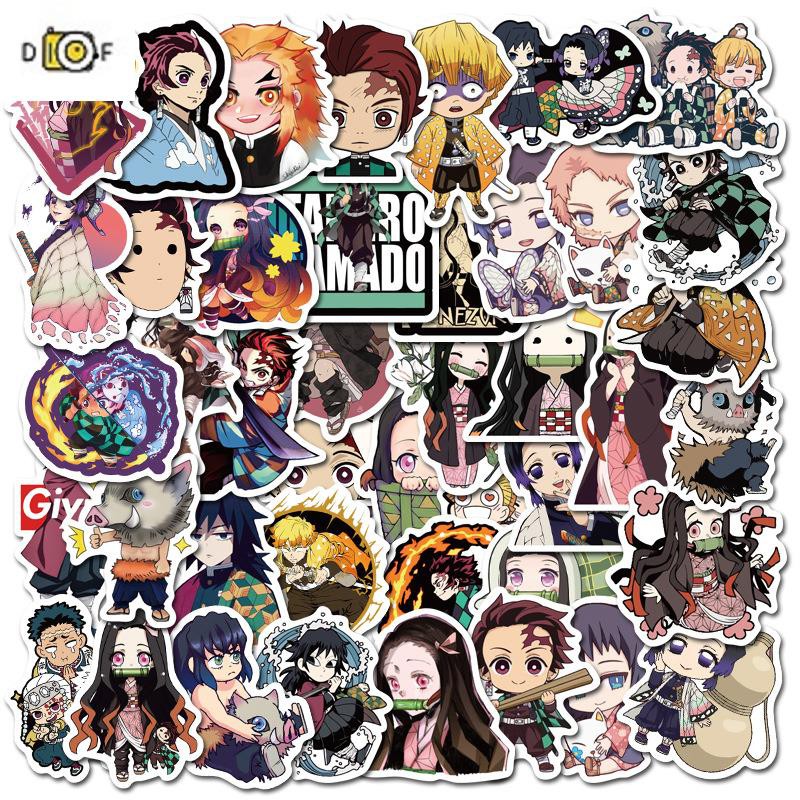 Laptop stickers 50 popular anime ghost slayer stic Shopee Philippines