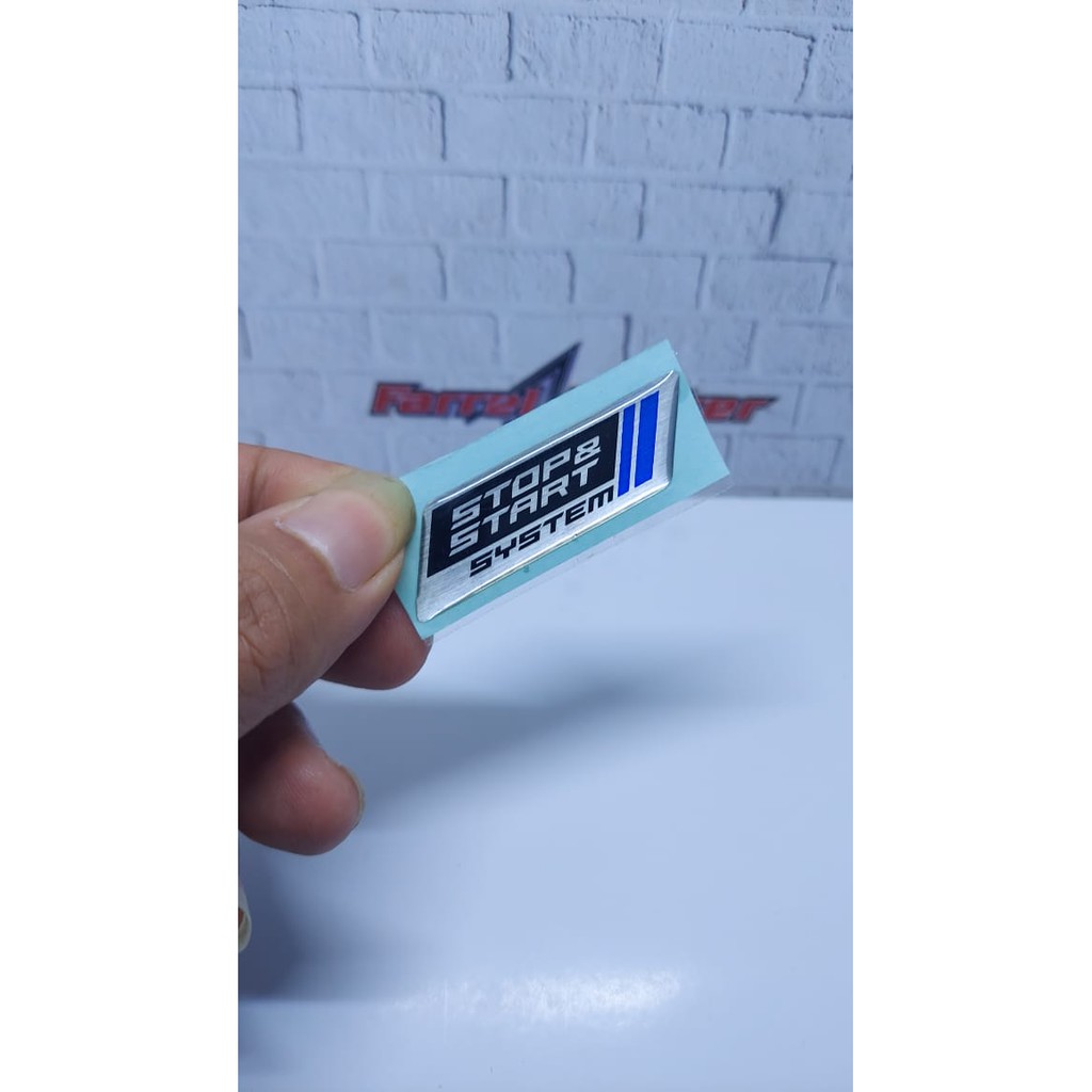 Emblem - Sticker - Sticker - Logo SSS Start Stop System Yamaha | Shopee ...