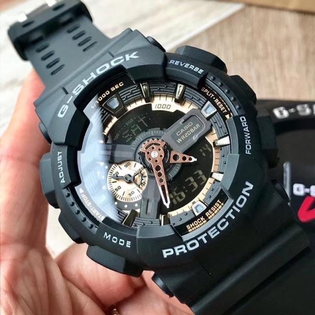 GA110 [Autolight] Men's Sports Waterproof Watch 20 Colors | Shopee ...