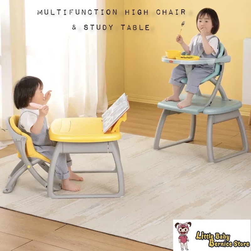 5 in 1 Multifunction Baby High Chair and Study Table | Shopee Philippines