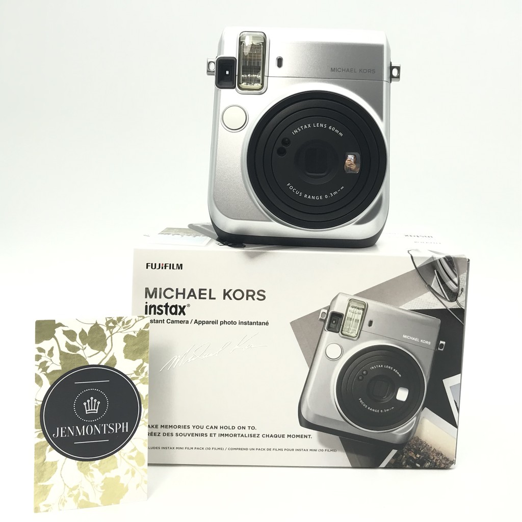 MICHAEL KORS X FUJIFILM Instax Camera (Silver)