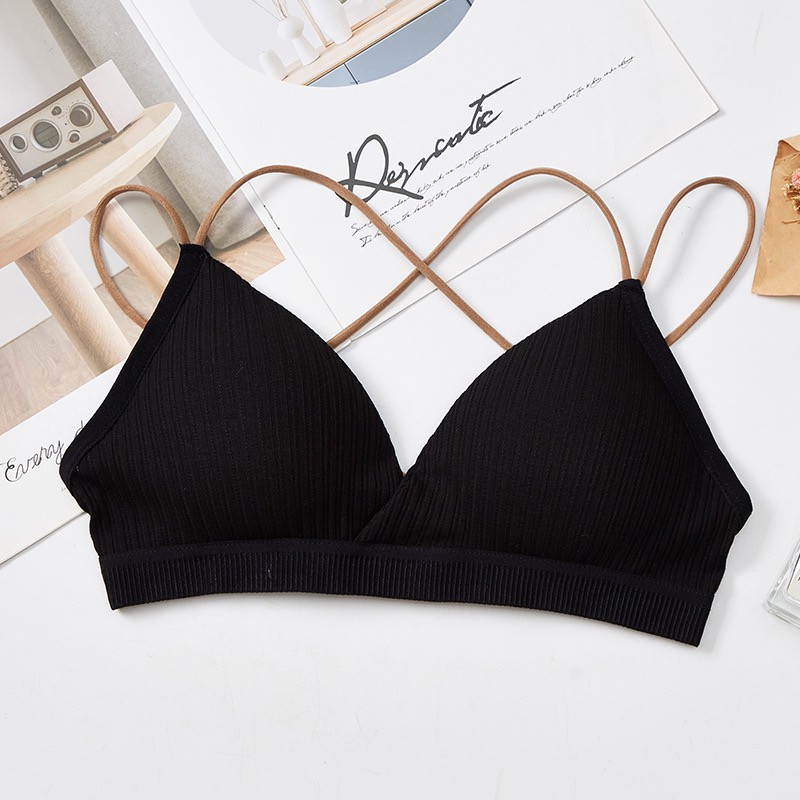 infinite Women Chest Wrap Brallete Romantic French Triangular Cup Bra ...