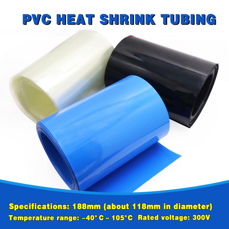 PVC Heat Shrinkable Tube, Width 195mm Diameter 125mm, Film Battery ...