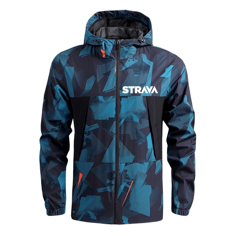 Waterproof Motorcycle Jacket STRAVA Men's Downhill Cycling Mtb