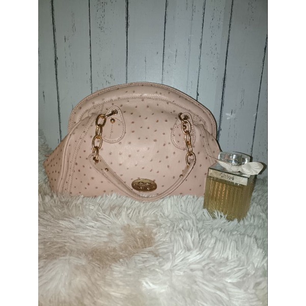 Esquire ostrich skin Handbag(alma type) Shopee Philippines