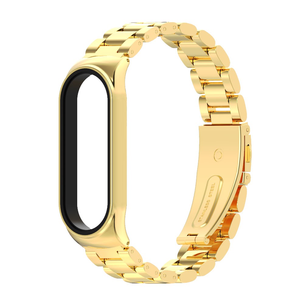 Mijobs Bracelet For Xiaomi Mi Band 6 5 4 3 Strap Metal CS Bracelet ...