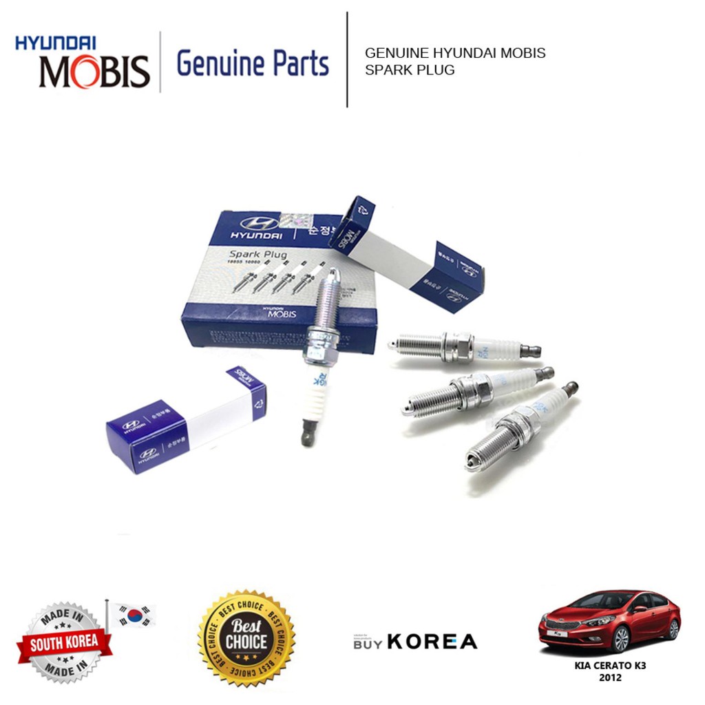 Kia Cerato K3 2.0 Hyundai Mobis Iridium Spark Plug (4PCS) Shopee