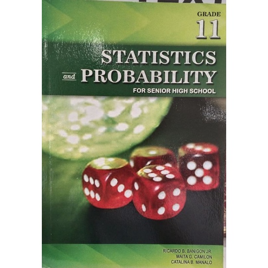 STATISTIC PROBABILITY GRADE 11 | Shopee Philippines