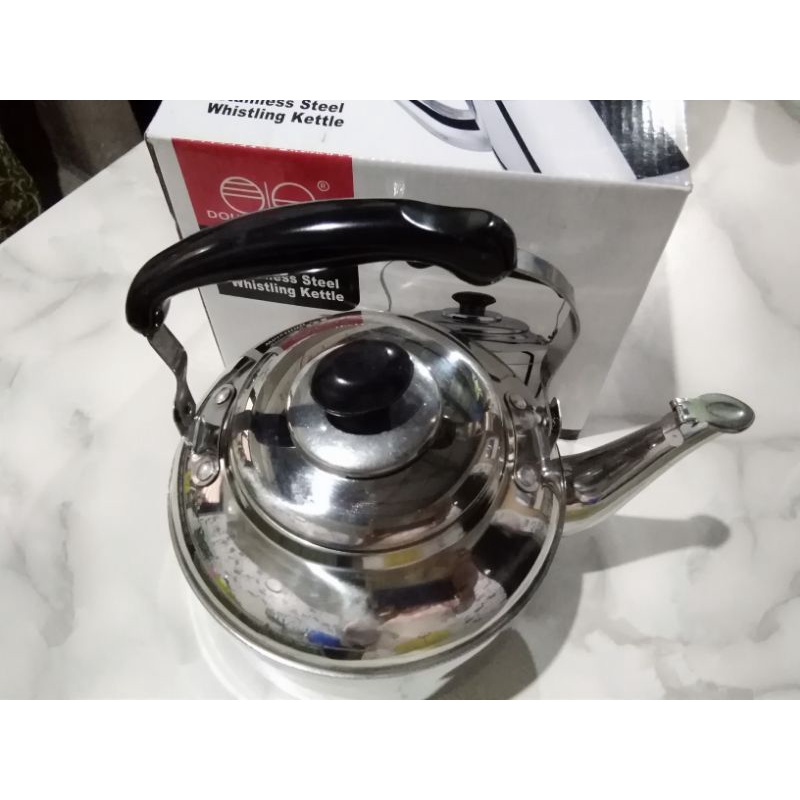 Whistling Kettle 2L 3L 4L Stainless Steel DOUBLE CIRCLE Shopee Philippines