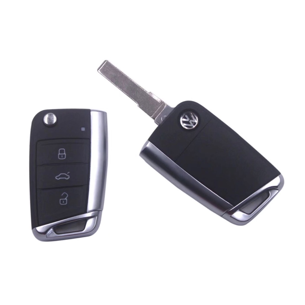 Alternative style volkswagen flip 3-button key casing to replace ...