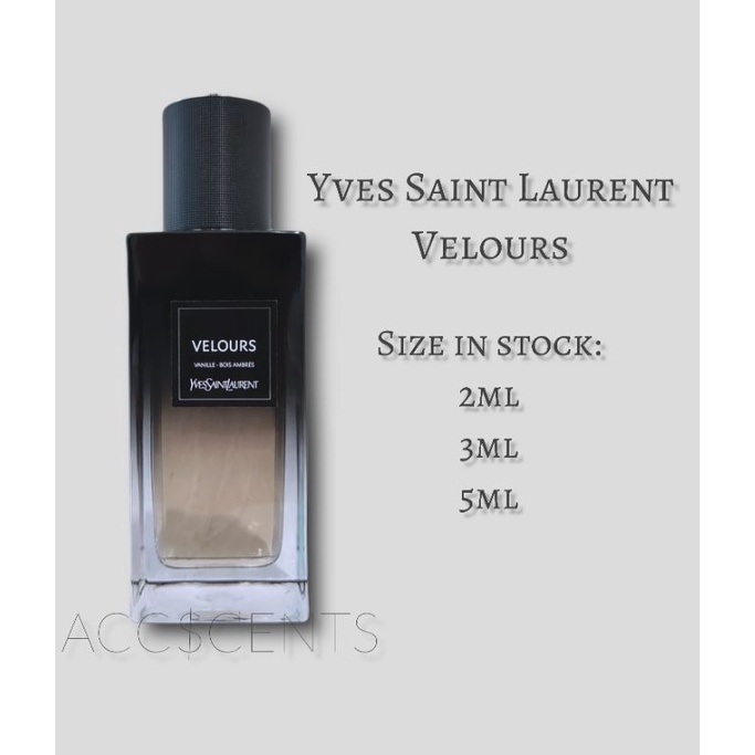 Yves saint laurent discount velours