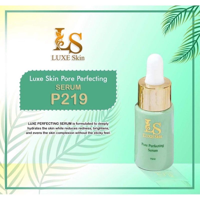 Luxe Skin Pore Perfecting Set Pore Perfecting Toner 120ml Shopee Philippines