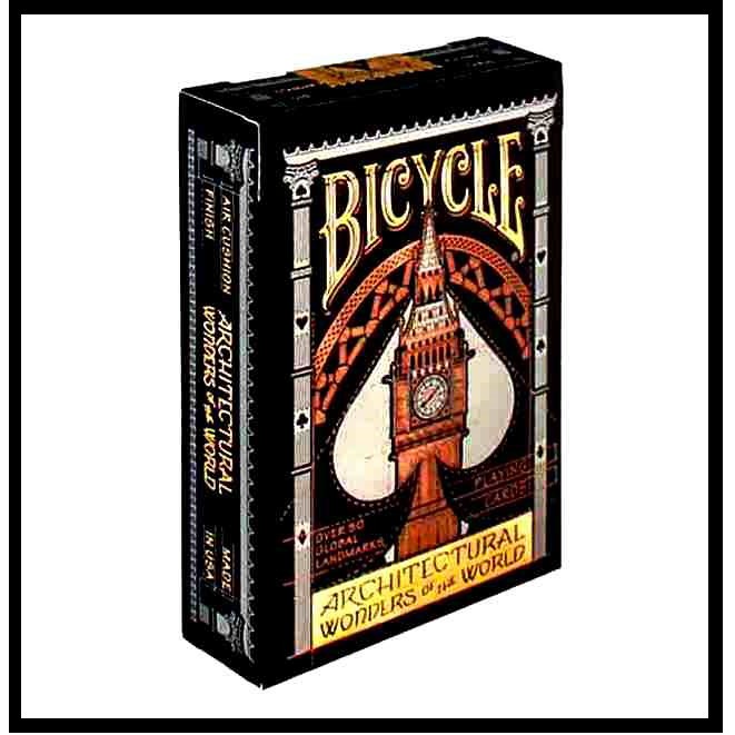 Bicycle Architectural Wonders of the World Playing Cards | Shopee ...
