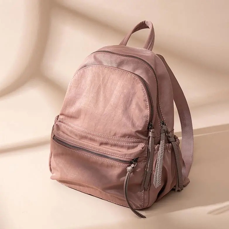 Ladies nylon backpack best sale