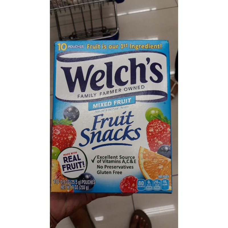 WELCH'S MXED FRUITS SNACK(255g) Shopee Philippines