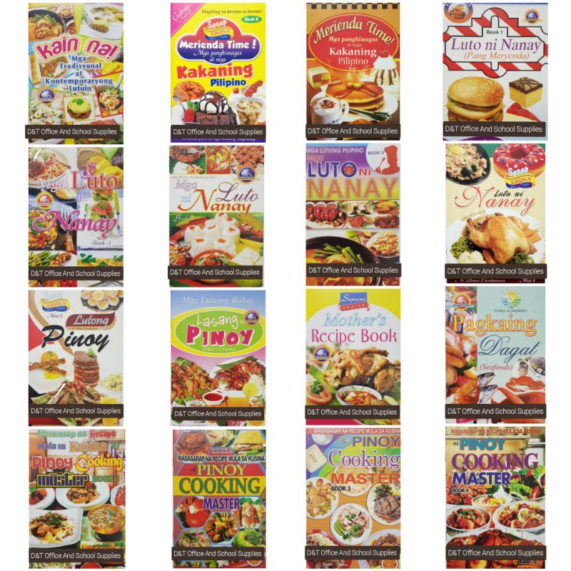 Shop filipino cookbook for Sale on Shopee Philippines